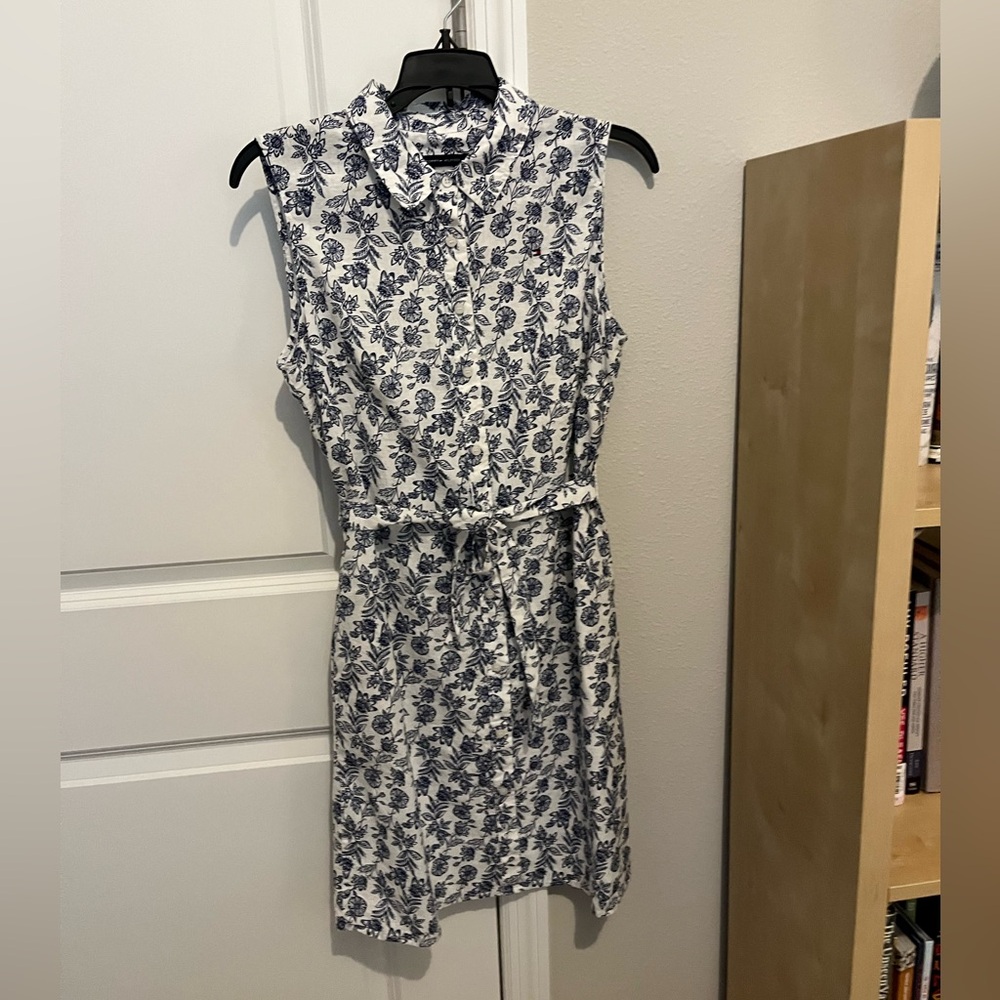 Tommy Hilfiger collared printed dress